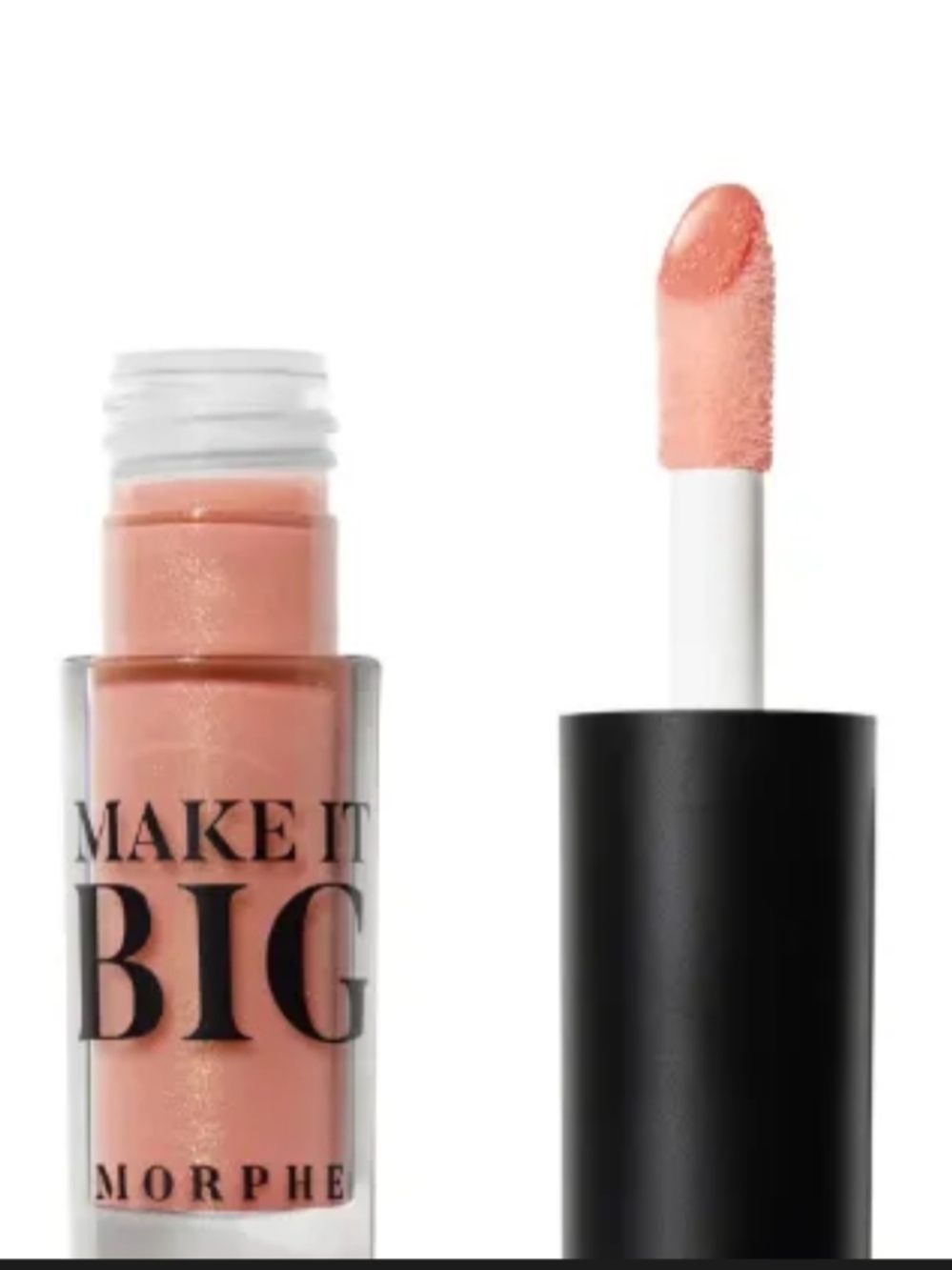 Morphe Make It Big Lip Gloss — Peachy Coral Pink